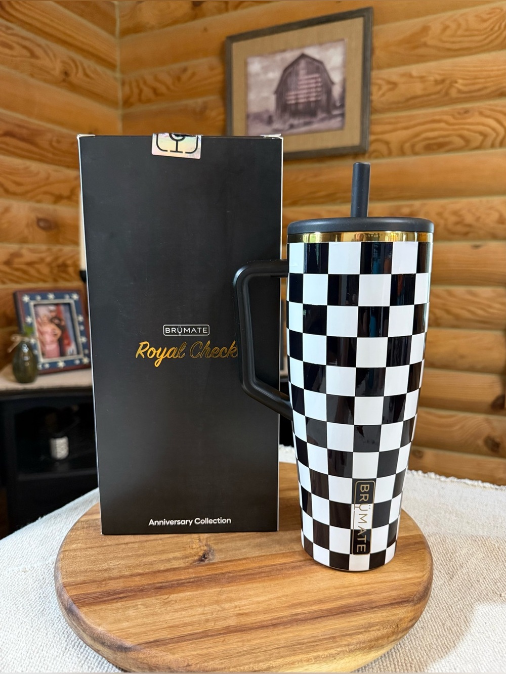 ROYAL CHECK Brumate Anniversary 40oz Era Tumbler